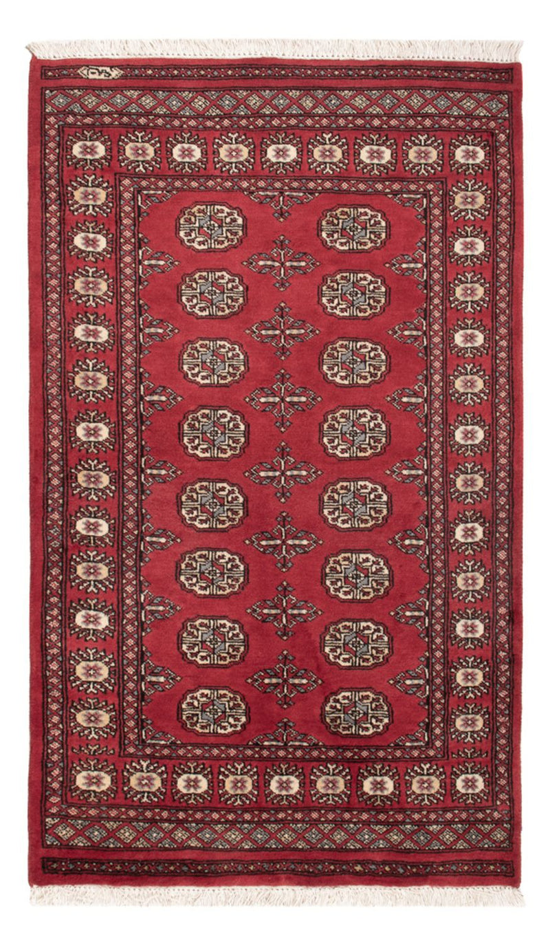 Pakistan Teppich 91x147cm - Orientteppich - rot