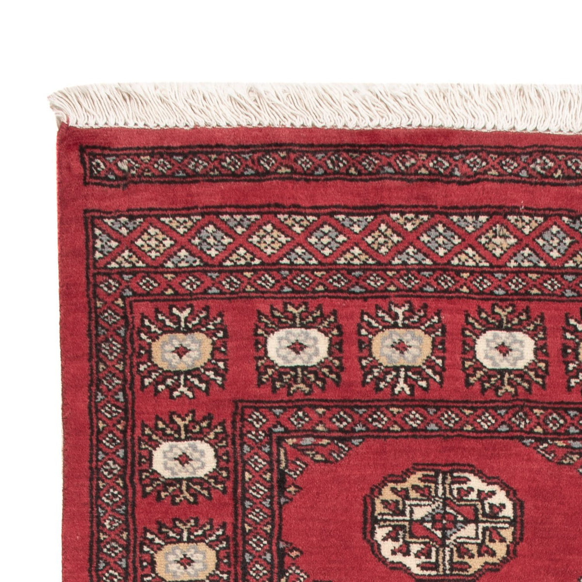 Pakistan Teppich 95x154cm - Orientteppich - rot