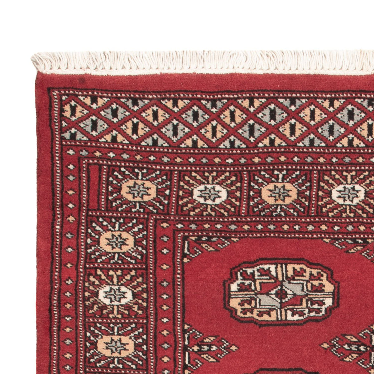 Pakistan Teppich 93x147cm - Orientteppich - rot