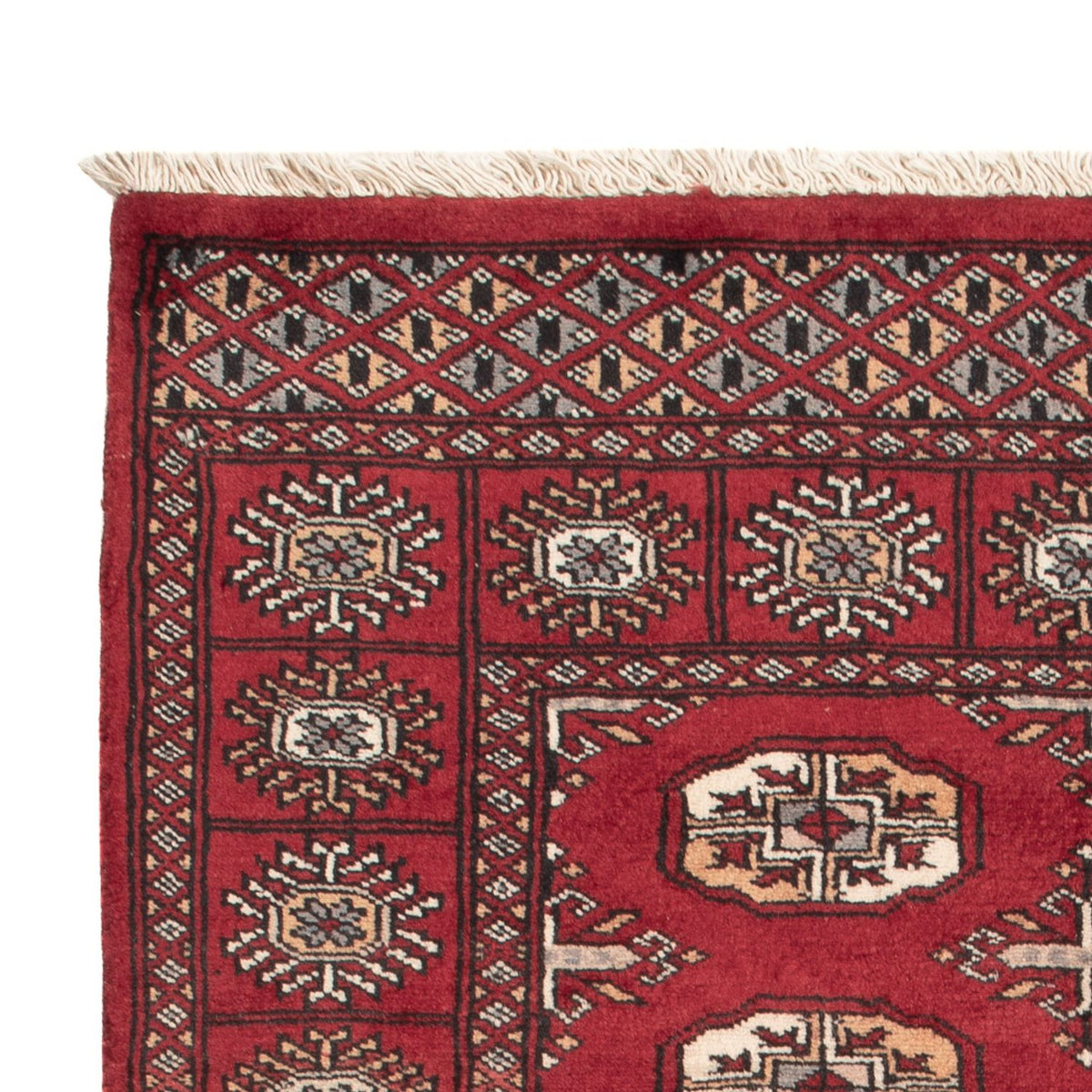 Pakistan Teppich 91x144cm - Orientteppich - rot