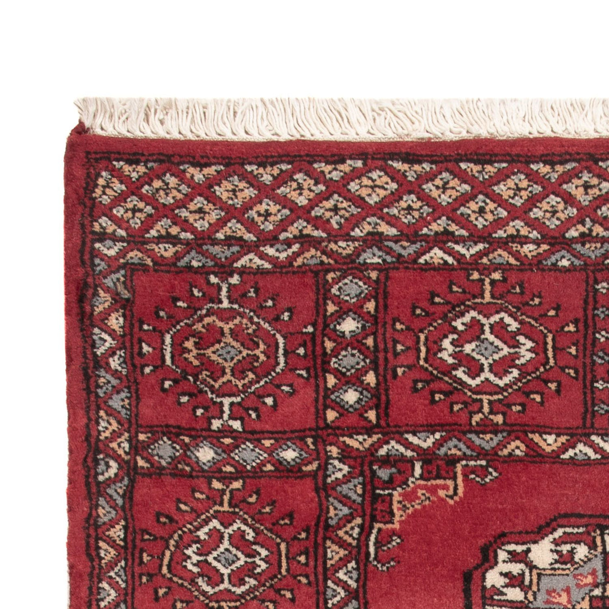 Pakistan Teppich 78x124cm - Orientteppich - rot