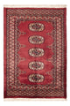 Pakistan Teppich 80x117cm - Orientteppich - rot