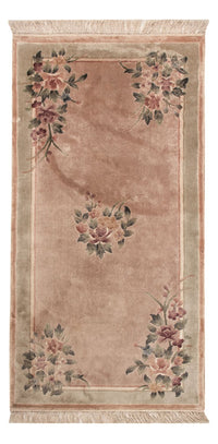 China Seide Teppich 70x135cm - Orientteppich - beige – product image