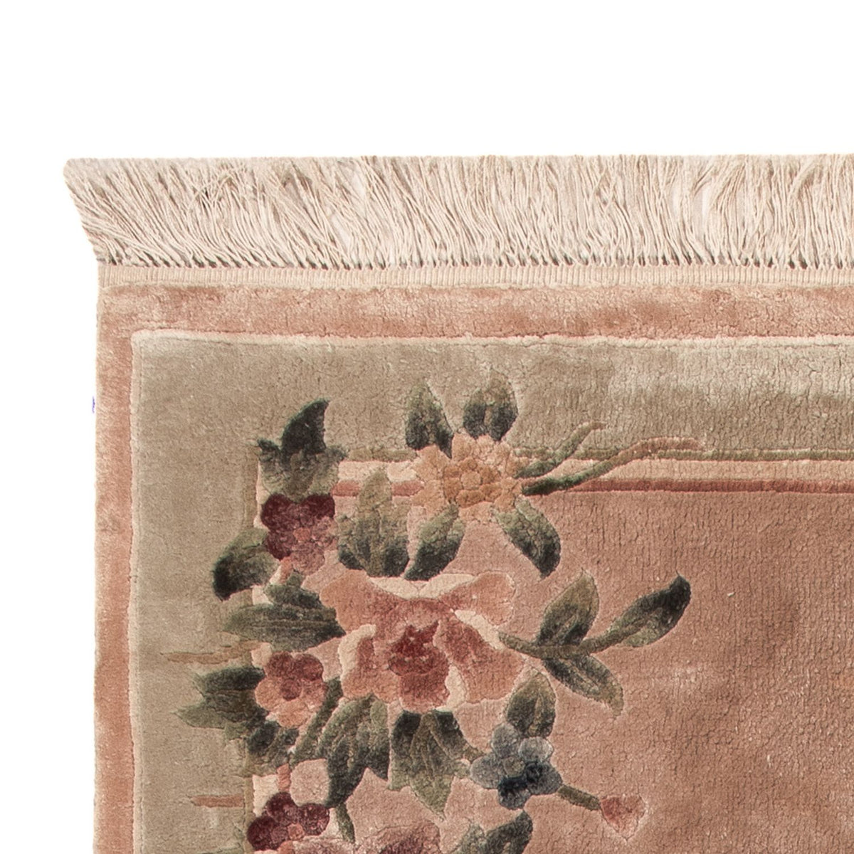 China Seide Teppich 70x135cm - Orientteppich - beige