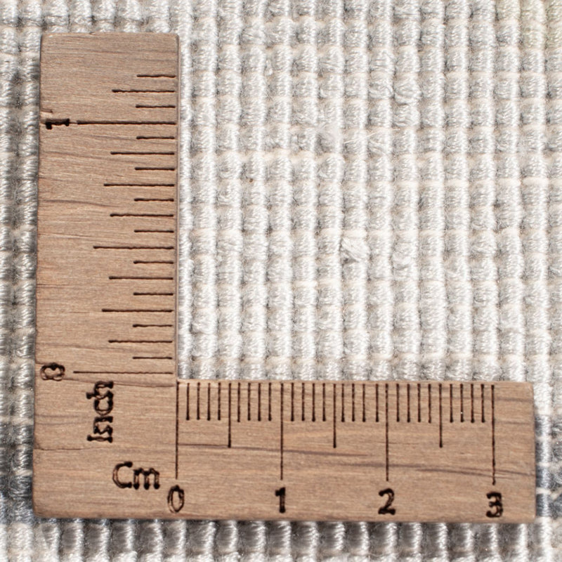 China Seide Teppich 60x124cm - Orientteppich - silber