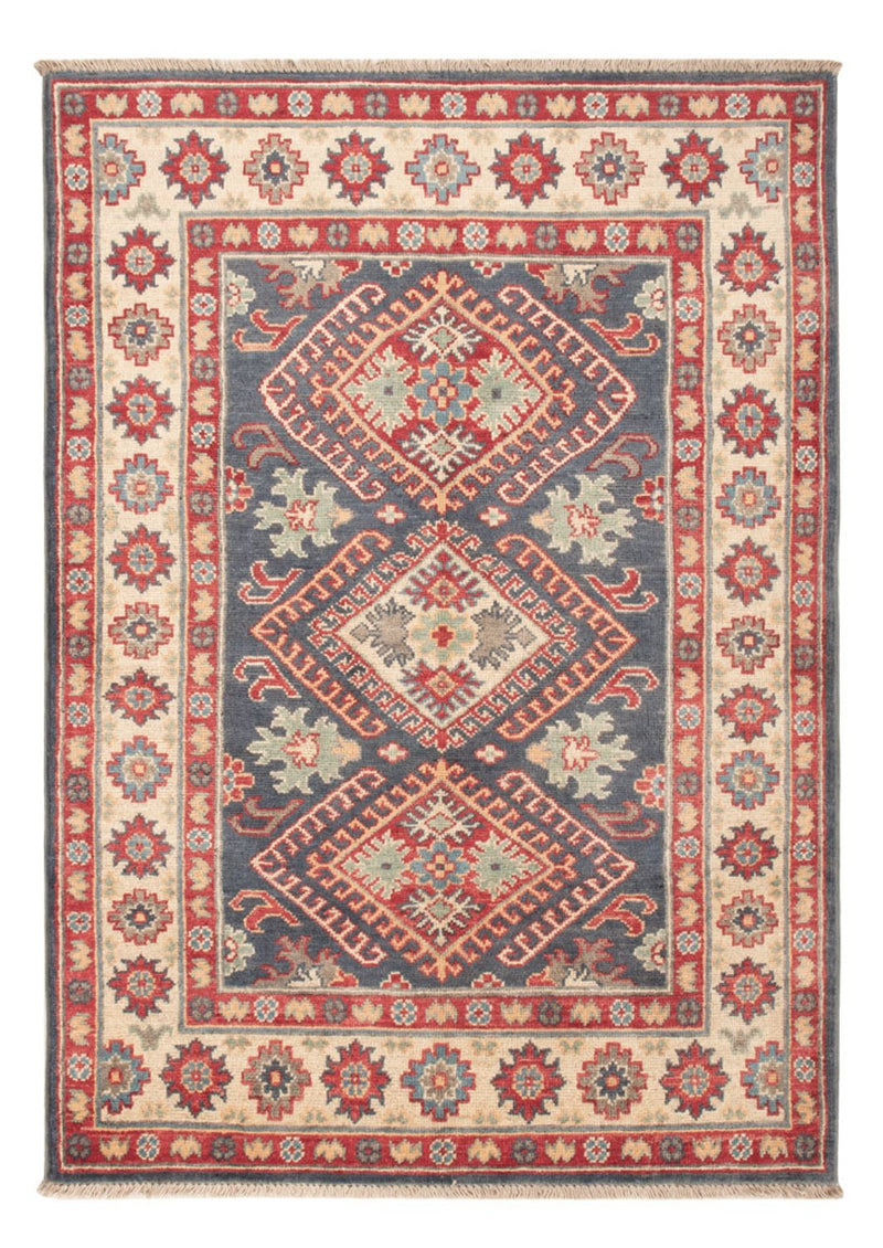 Kazak Teppich 101x145cm - Orientteppich - mehrfarbig