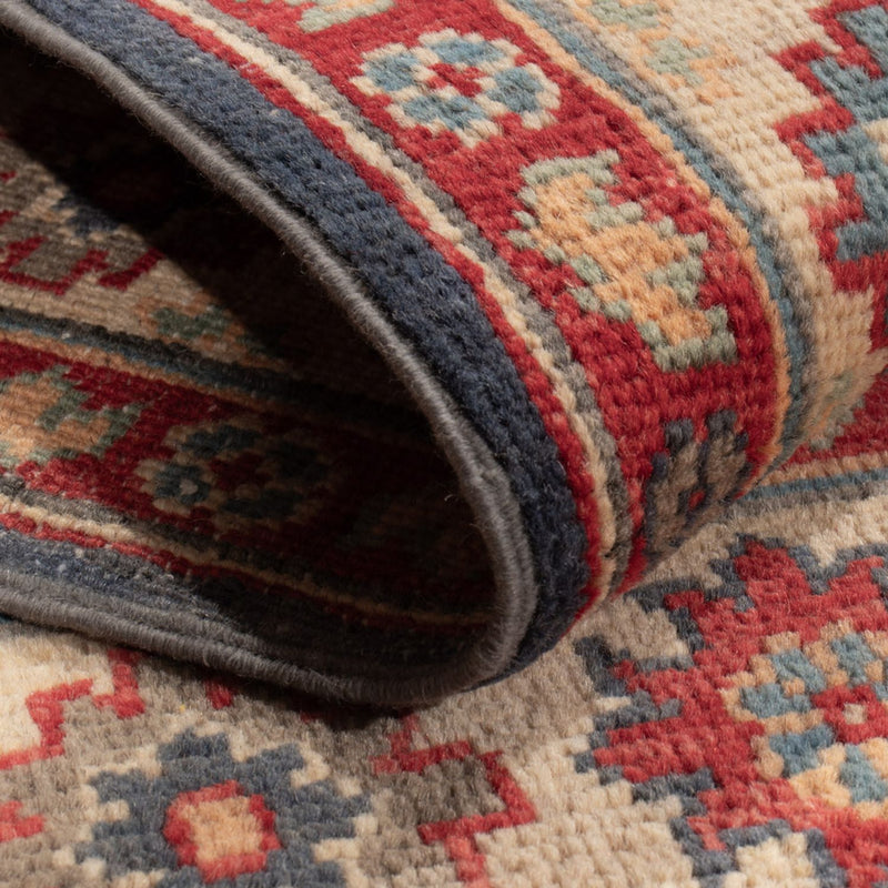Kazak Teppich 101x145cm - Orientteppich - mehrfarbig