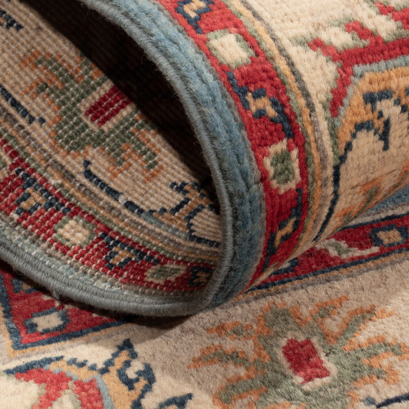 Kazak Teppich 81x124cm - Orientteppich - hellblau