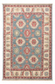 Kazak Teppich 80x122cm - Orientteppich - hellblau