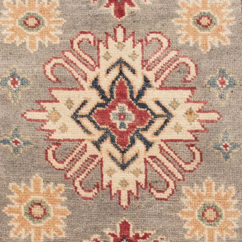 Kazak Teppich 77x120cm - Orientteppich - hellblau