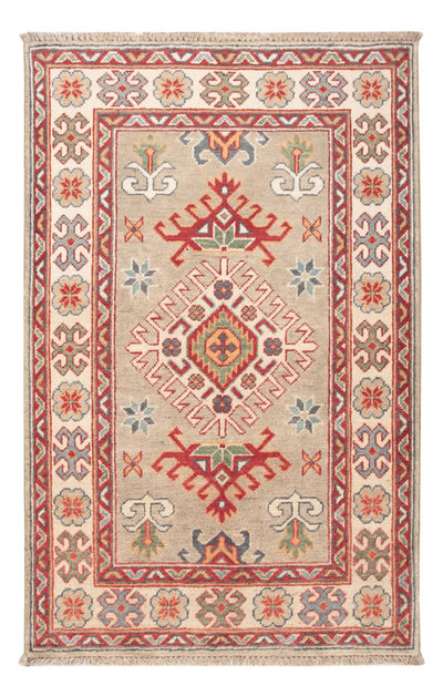 Kazak Teppich 81x126cm - Orientteppich - hellgrün