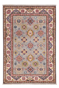 Kazak Teppich 102x154cm - Orientteppich - hellblau – product image