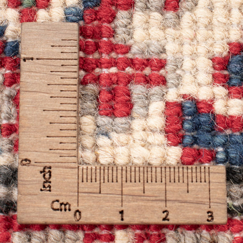 Kazak Teppich 102x154cm - Orientteppich - hellblau