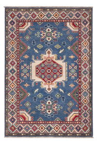 Kazak Teppich 122x183cm - Orientteppich - blau – product image