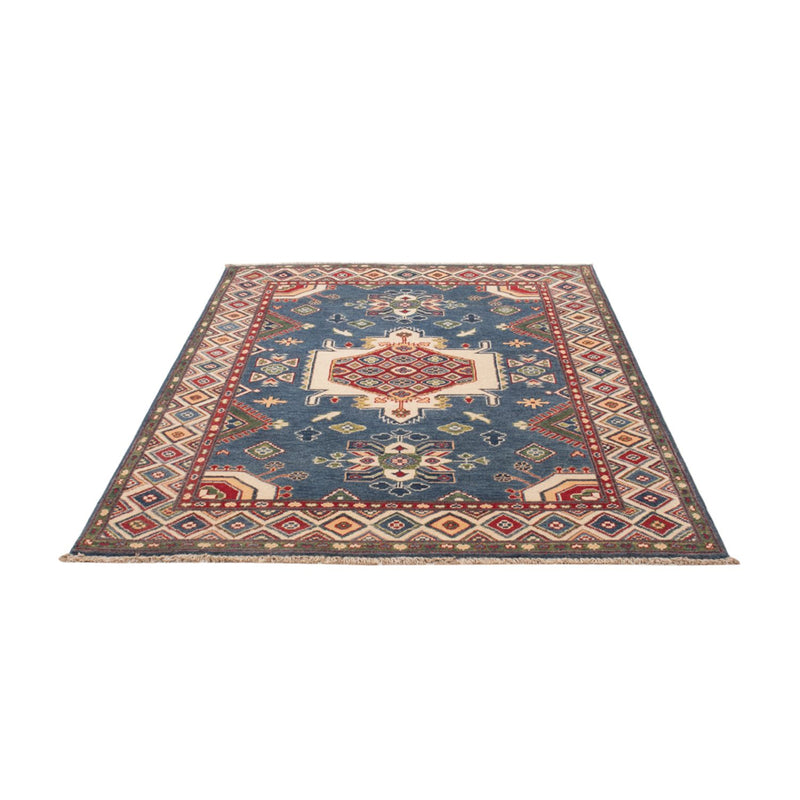 Kazak Teppich 122x183cm - Orientteppich - blau