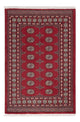 Pakistan Teppich 124x183cm - Orientteppich - rot
