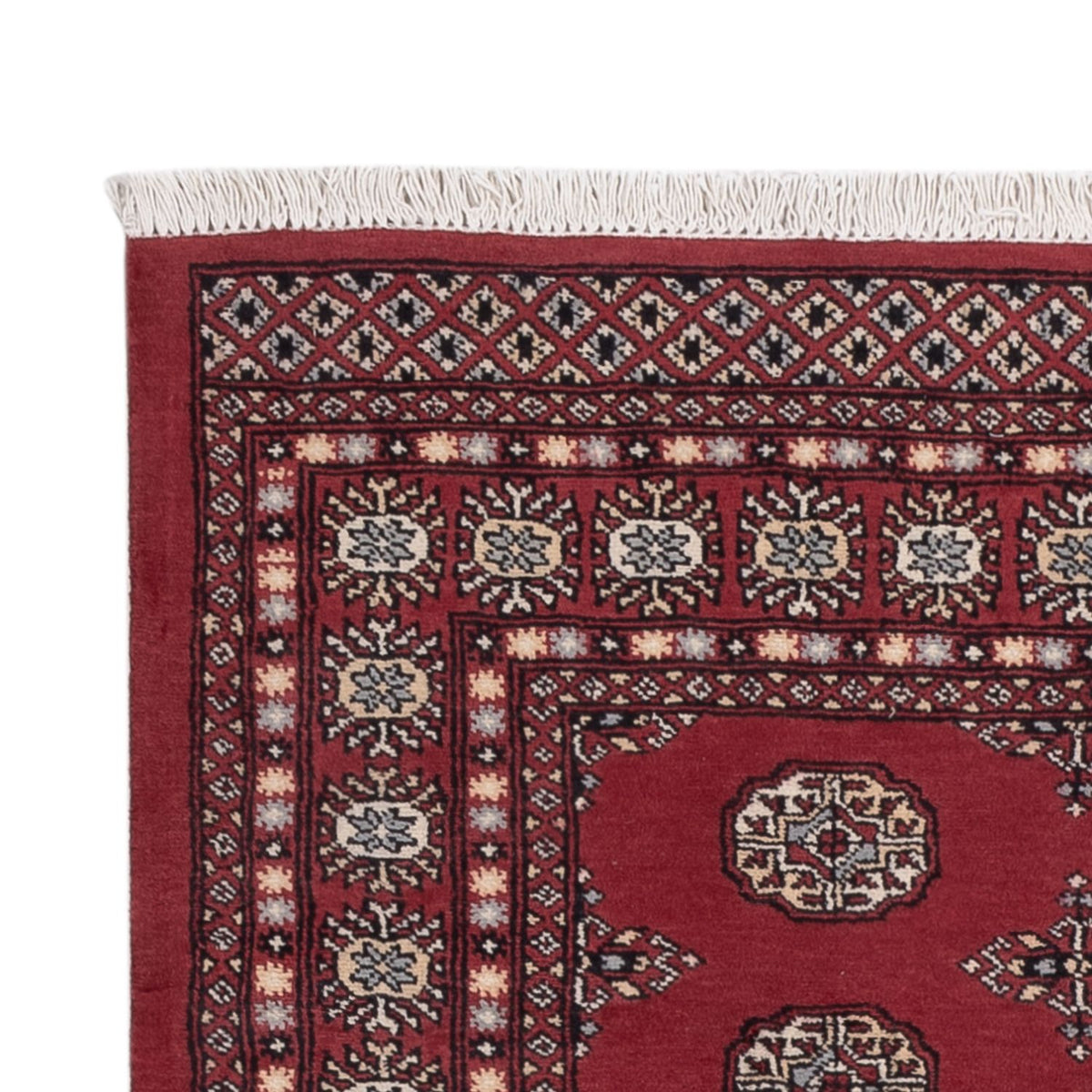 Pakistan Teppich 124x183cm - Orientteppich - rot
