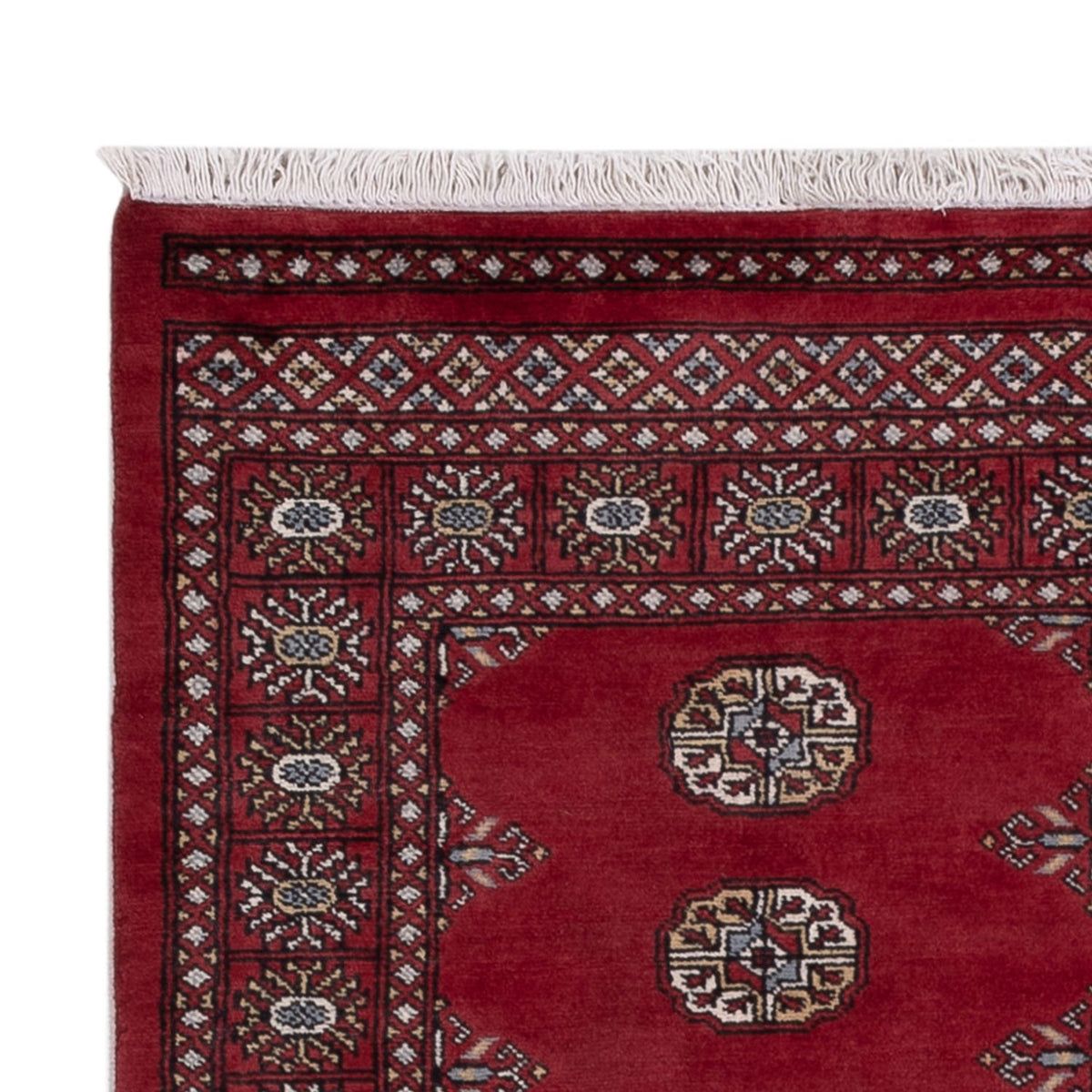 Pakistan Teppich 126x174cm - Orientteppich - rot