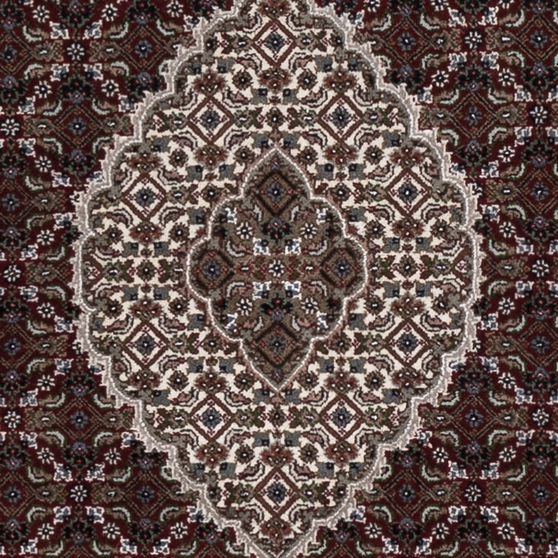 Indo Täbriz Teppich 124x186cm - Orientteppich - dunkelbeige