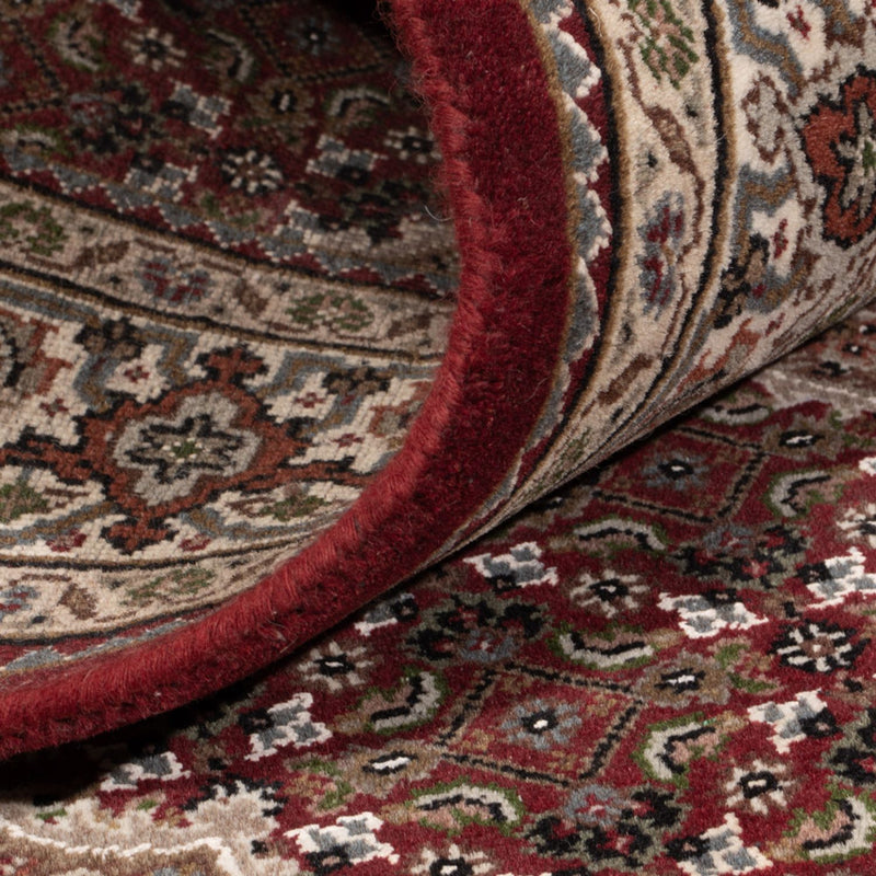 Indo Täbriz Teppich 124x186cm - Orientteppich - dunkelbeige