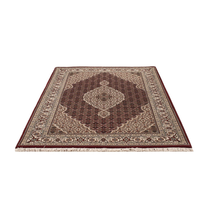 Indo Täbriz Teppich 124x186cm - Orientteppich - dunkelbeige