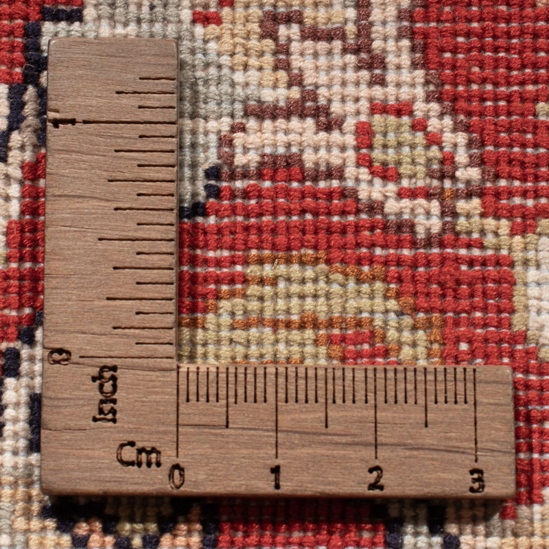 Kaschmir Seide Teppich 76x241cm - Orientteppich - rot