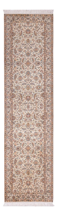Kaschmir Seide Teppich 77x307cm - Orientteppich - beige – product image