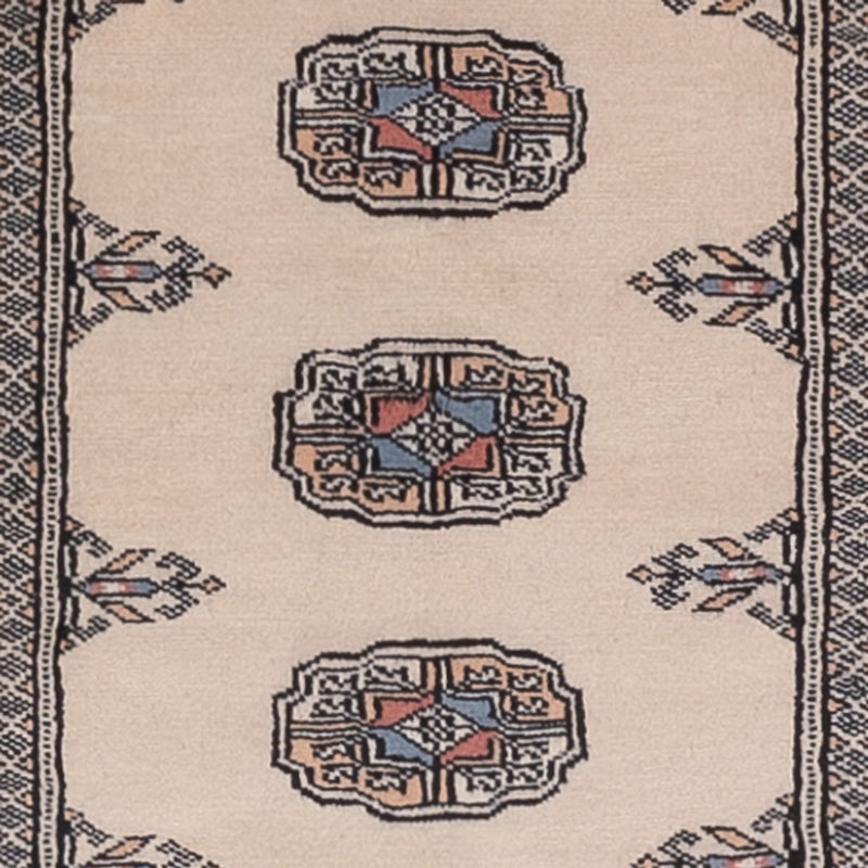 Pakistan Teppich 77x341cm - Orientteppich - beige