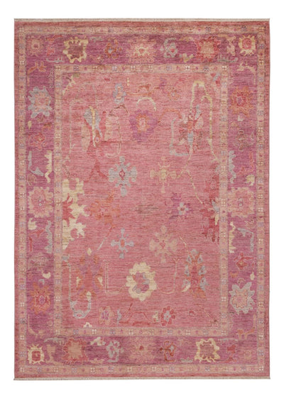 Usak Teppich 169x238cm - Orientteppich - hellrot