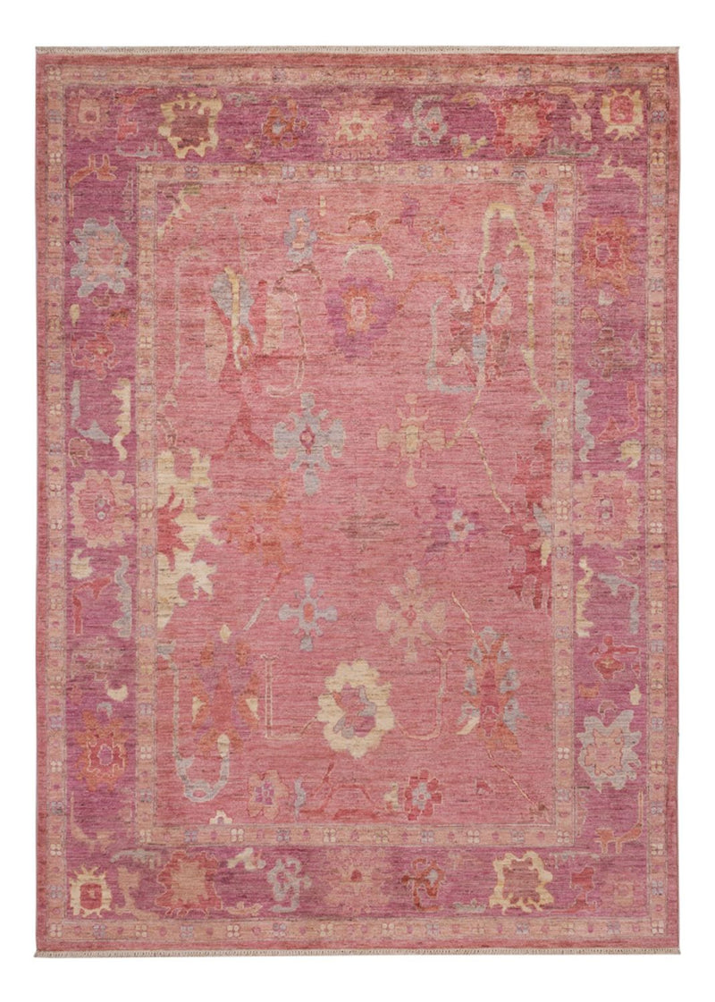 Usak Teppich 169x238cm - Orientteppich - hellrot