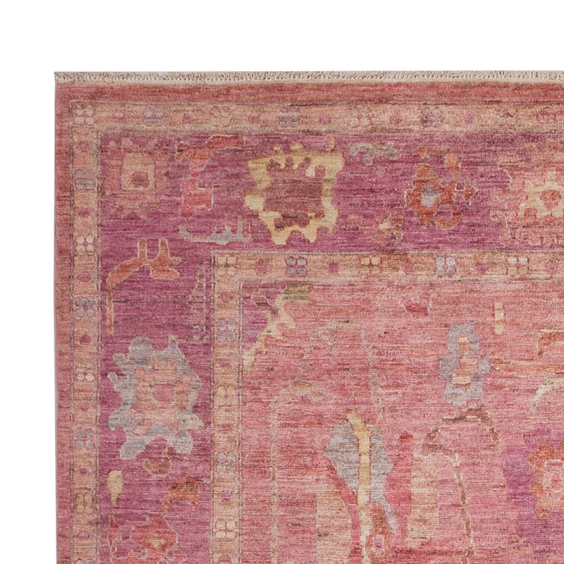 Usak Teppich 169x238cm - Orientteppich - hellrot