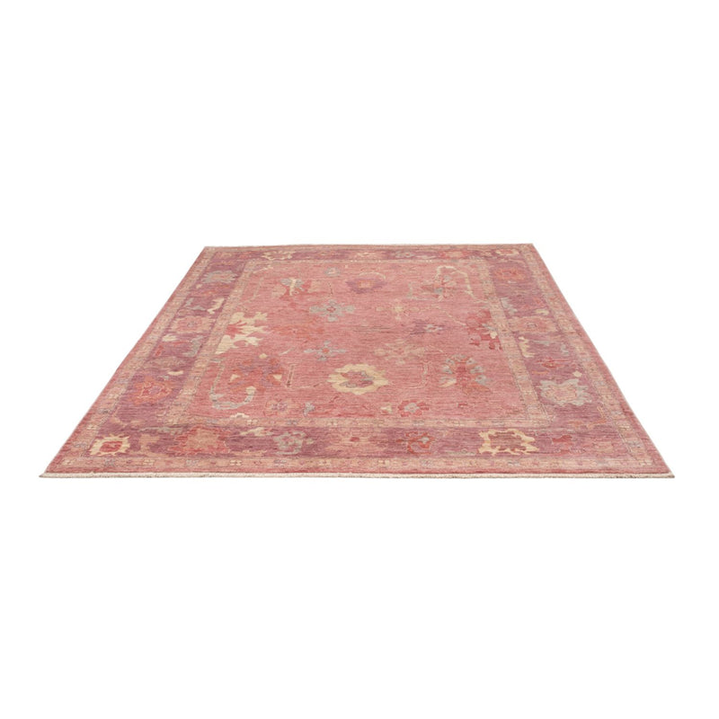 Usak Teppich 169x238cm - Orientteppich - hellrot