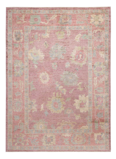 Usak Teppich 211x292cm - Orientteppich - hellrot