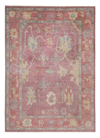 Usak Teppich 208x291cm - Orientteppich - hellrot