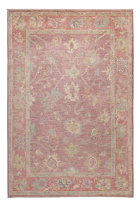 Usak Teppich 204x300cm - Orientteppich - hellrot – product image