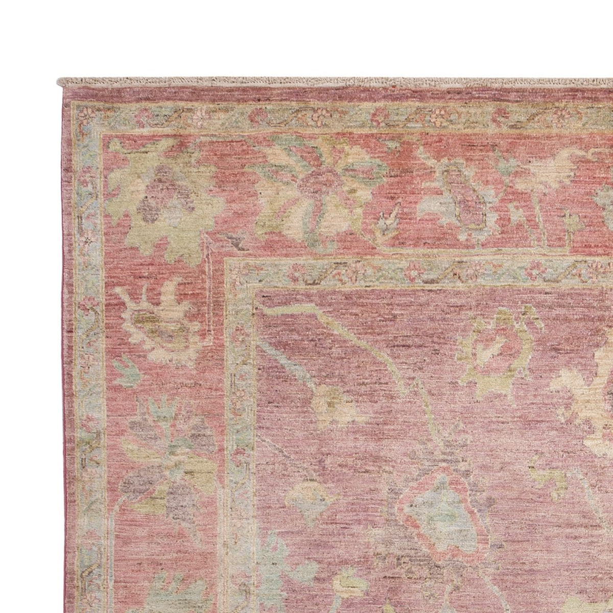 Usak Teppich 204x300cm - Orientteppich - hellrot