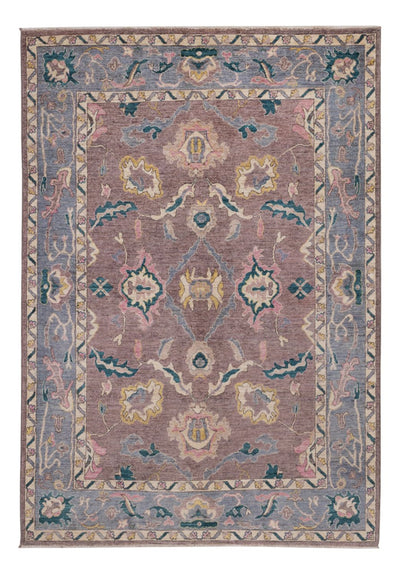 Usak Teppich 161x233cm - Orientteppich - lila
