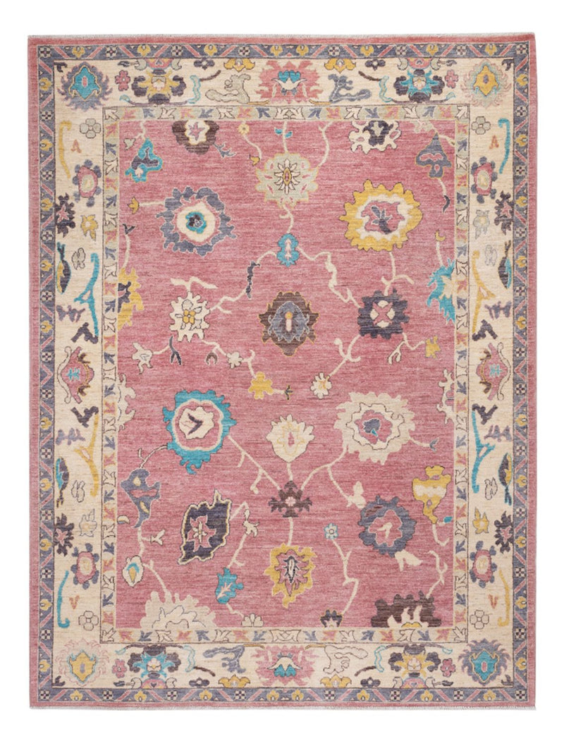 Usak Teppich 174x234cm - Orientteppich - hellrot