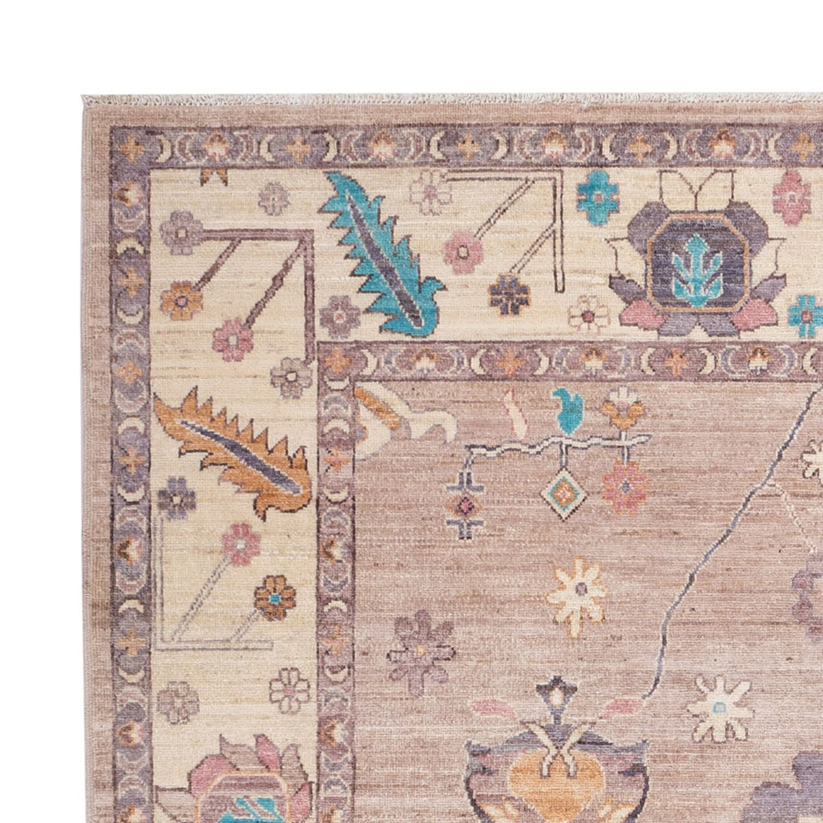 Usak Teppich 177x240cm - Orientteppich - hellrot