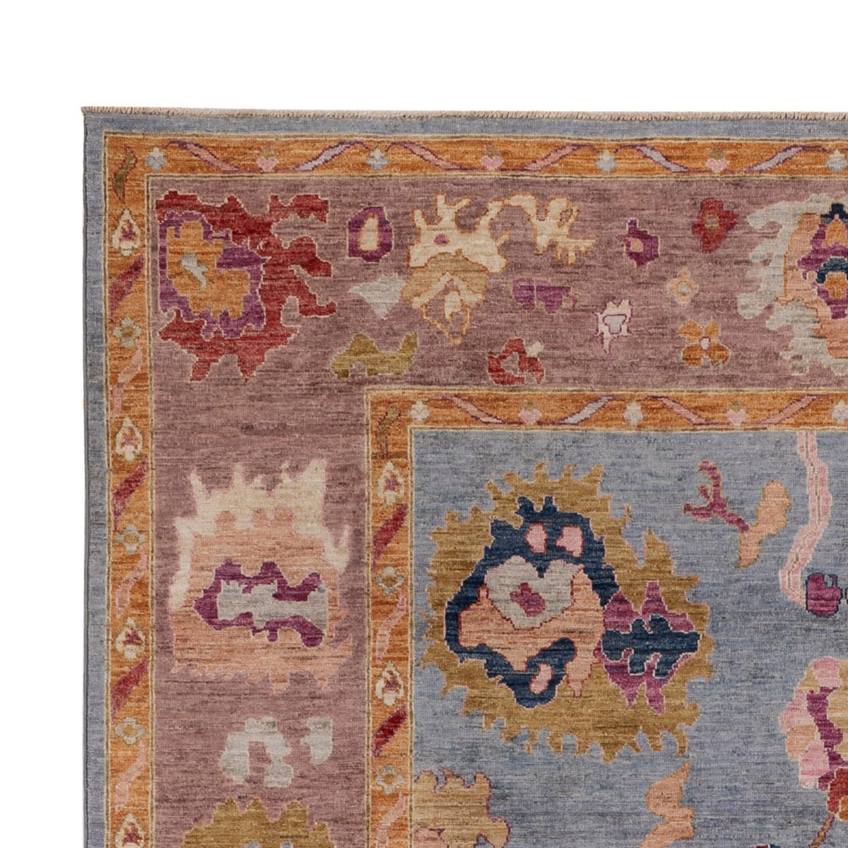 Ziegler Teppich - Usak - 202 x 289 cm - hellblau