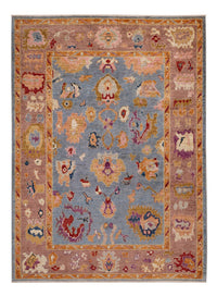 Usak Teppich 173x235cm - Orientteppich - hellblau – product image