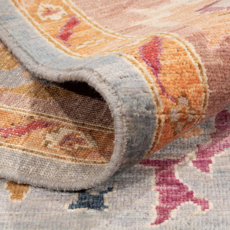 Usak Teppich 173x235cm - Orientteppich - hellblau