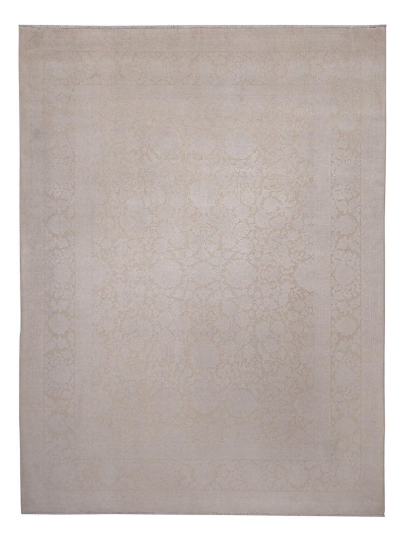 Designer Teppich 271x361cm - hellgrau