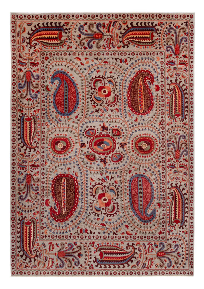 Designer Teppich 271x380cm - rot