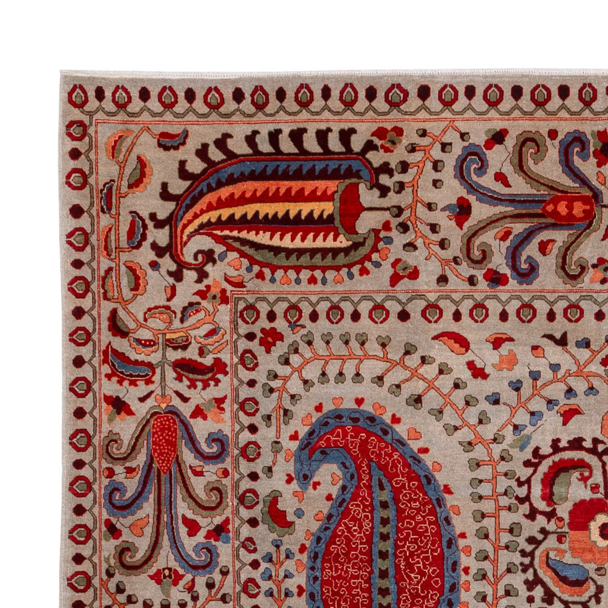 Designer Teppich 271x380cm - rot