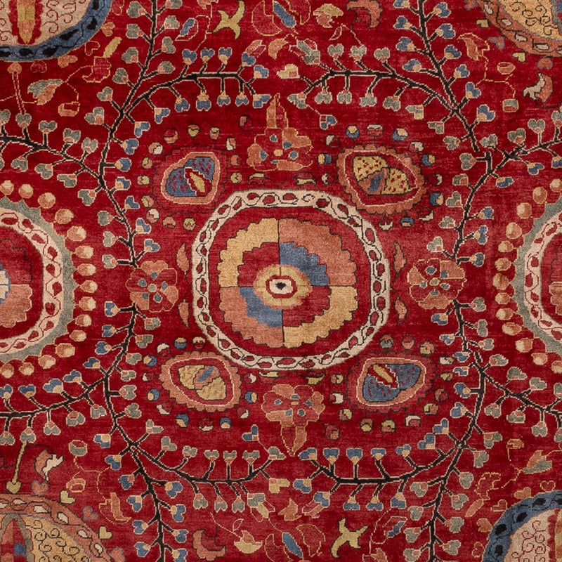 Designer Teppich 260x350cm - rot