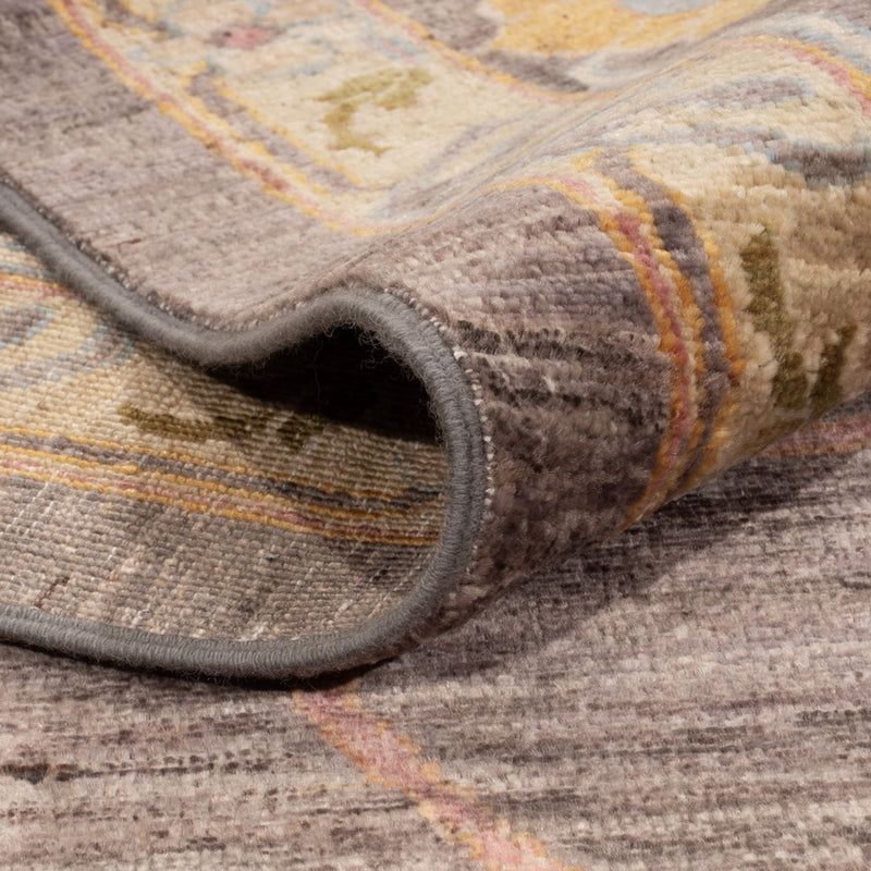 Usak Teppich 270x378cm - Orientteppich - dunkelbeige