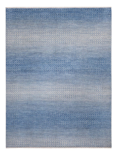 Designer Teppich 277x365cm - hellblau