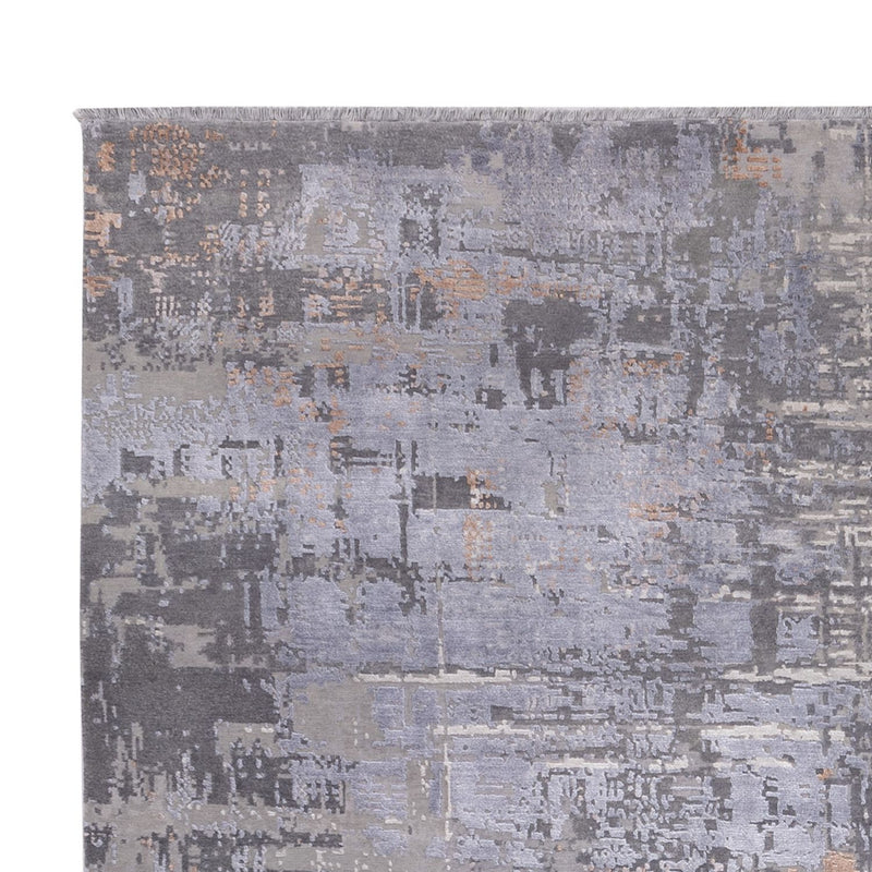 Designer Teppich 255x359cm - hellgrau