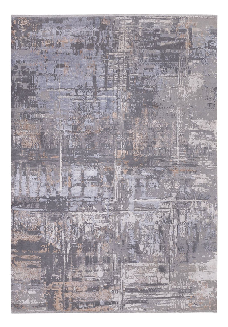 Designer Teppich - 250 x 353 cm - hellgrau
